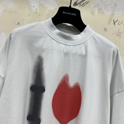 GT Balenciaga I Love You T-Shirt Tee White