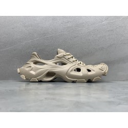 GT Balenciaga HD Lace Up Sneaker Cream