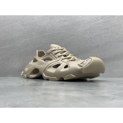 GT Balenciaga HD Lace Up Sneaker Cream