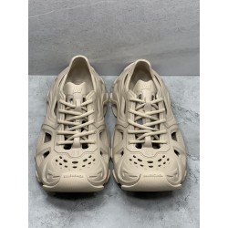 GT Balenciaga HD Lace Up Sneaker Cream