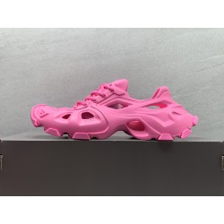 GT Balenciaga HD Lace Up Sneaker Pink 702416W3CET