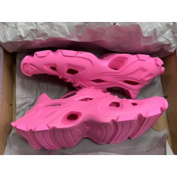 GT Balenciaga HD Lace Up Sneaker Pink 702416W3CET