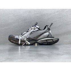 GT Balenciaga 3XL Sneaker Worn-Out Grey White Blue 2.0 734734W3XL71214