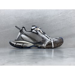 GT Balenciaga 3XL Sneaker Worn-Out Grey White Blue 2.0 734734W3XL71214