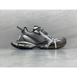 GT Balenciaga 3XL Sneaker Worn-Out Grey White Blue 2.0 734734W3XL71214