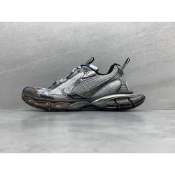 GT Balenciaga 3XL Sneaker Worn-Out Grey White Blue 2.0 734734W3XL71214