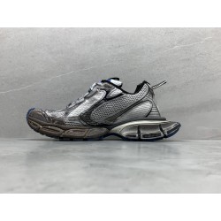 GT Balenciaga 3XL Sneaker Worn-Out Grey White Blue 2.0 734734W3XL71214