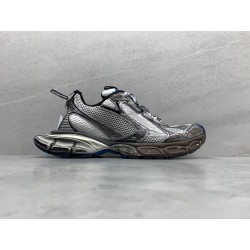 GT Balenciaga 3XL Sneaker Worn-Out Grey White Blue 2.0 734734W3XL71214