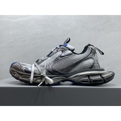 GT Balenciaga 3XL Sneaker Worn-Out Grey White Blue 2.0 734734W3XL71214