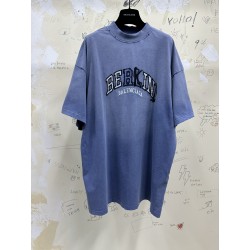 GT Balenciaga Berkind Be Kind T-Shirt Tee Blue