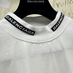 GT Balenciaga Top League T-Shirt Tee White 770919TPVE99000