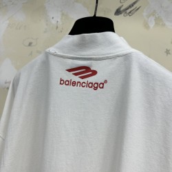 GT Balenciaga Top League T-Shirt Tee White 770919TPVE99000