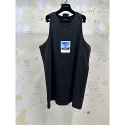 GT Balenciaga Paris By Day Tank Top Black