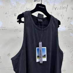 GT Balenciaga Paris By Day Tank Top Black