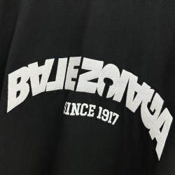 GT Balenciaga Reverse Logo 1917 Tee T-shirt Black