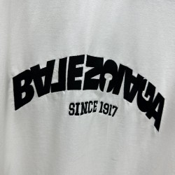 GT Balenciaga Reverse Logo 1917 Tee T-shirt White