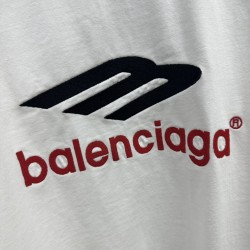 GT Balenciaga 3B Sports Icon T-ShirtTee White 764235TPVD79065