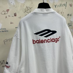 GT Balenciaga 3B Sports Icon T-ShirtTee White 764235TPVD79065