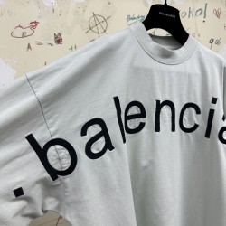 GT Balenciaga Bal.com Long Sleeve T-Shirt White