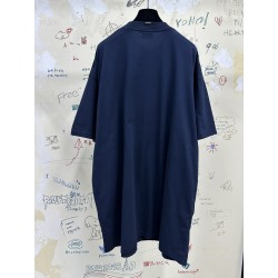 GT Balenciaga Nice Be Nice T-Shirt Tee Navy