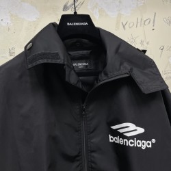 GT Balenciaga 3B Sports Icon Jacket Black 704505TKO481000