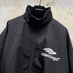 GT Balenciaga 3B Sports Icon Jacket Black 704505TKO481000