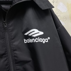 GT Balenciaga 3B Sports Icon Jacket Black 704505TKO481000