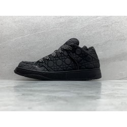 GT Dior ERL B9S Skater Black Quilted Cannage Calfskin 3SN288ZTT_H900