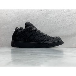 GT Dior ERL B9S Skater Black Quilted Cannage Calfskin 3SN288ZTT_H900