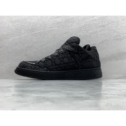 GT Dior ERL B9S Skater Black Quilted Cannage Calfskin 3SN288ZTT_H900