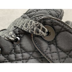 GT Dior ERL B9S Skater Black Quilted Cannage Calfskin 3SN288ZTT_H900