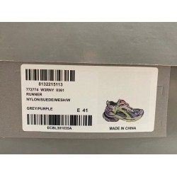 GT Balenciaga Runner Grey Purple 772774W3RNY0361