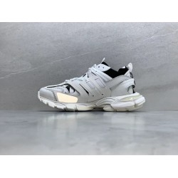 GT Balenciaga Track Sock Sneaker White Black Knit 736330W3SKC9010