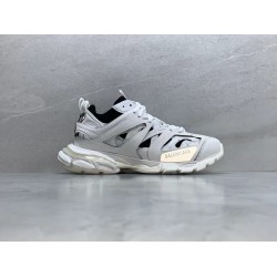 GT Balenciaga Track Sock Sneaker White Black Knit 736330W3SKC9010