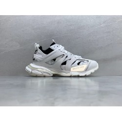GT Balenciaga Track Sock Sneaker White Black Knit 736330W3SKC9010