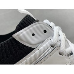 GT Balenciaga Track Sock Sneaker White Black Knit 736330W3SKC9010