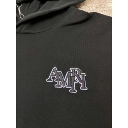 AMIRI Hoodies Black With Weave Logo