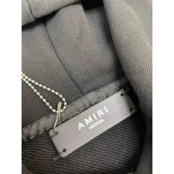 AMIRI Hoodies Black With Weave Logo