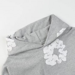 Denim Tears Hoodies Grey