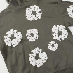 Denim Tears Hoodies Army Green