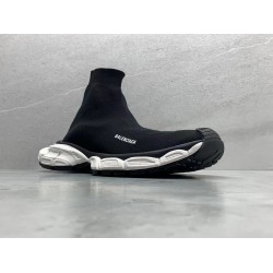 GT Balenciaga 3XL Sock Black White 758483W2DG11090