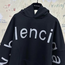 Balenciaga Hoodies With Big Logo