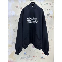 Balenciaga Hoodies Black