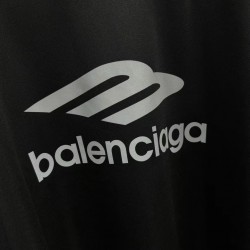 GT Balenciaga 3B Sports Icon Long Sleeve Tee Black