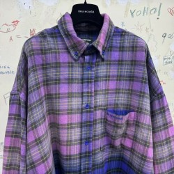 GT Men'S Balenciaga Shirt Large Fit In Purple