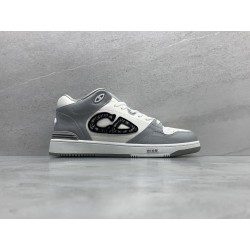 GT Dior B57 Mid Oblique Grey White 3SH141ZXU_H860