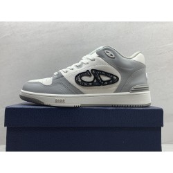 GT Dior B57 Mid Oblique Grey White 3SH141ZXU_H860