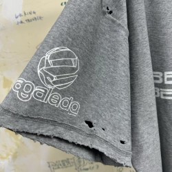 GT Balenciaga AI GENERATED Two Side Wear Tshirt  Grey