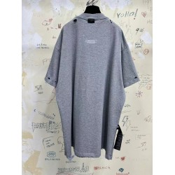 GT Balenciaga AI GENERATED Two Side Wear Tshirt  Grey