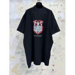 GT Balenciaga Antwerpen  T-shirt Oversized In Black